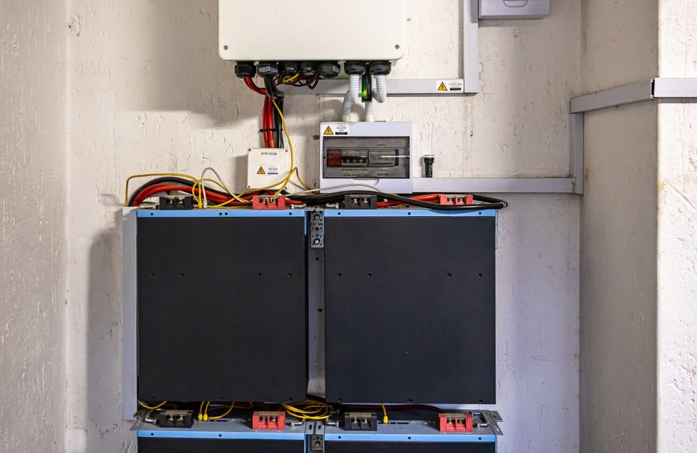 Home Battery project at a home in Phoenix, AZ